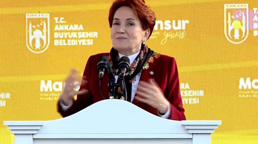 İYİ Parti Genel Başkanı Akşener: Cenge gitmiyoruz, alt tarafı bir se&ccedil;ime gidiyoruz