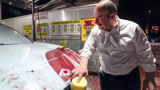 'Bayram temizliği' notuyla paylaştı! Bakan Varank Togg'u yıkadı