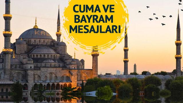 RAMAZAN BAYRAMI VE CUMA MESAJLARI İKİSİ BİRLİKTE: Bayrama özel, dualı, hadisli, ayetli, resimli hayırlı bayramlar mesajları