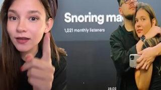  Sonunda bu da oldu! Kocasının horlamasını kaydederek satıyor... “Ondan para kazanıyorum”