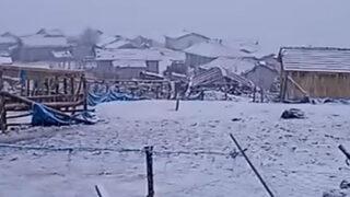 Tokat'ta nisan ayında kar sürprizi! Beyaza büründü