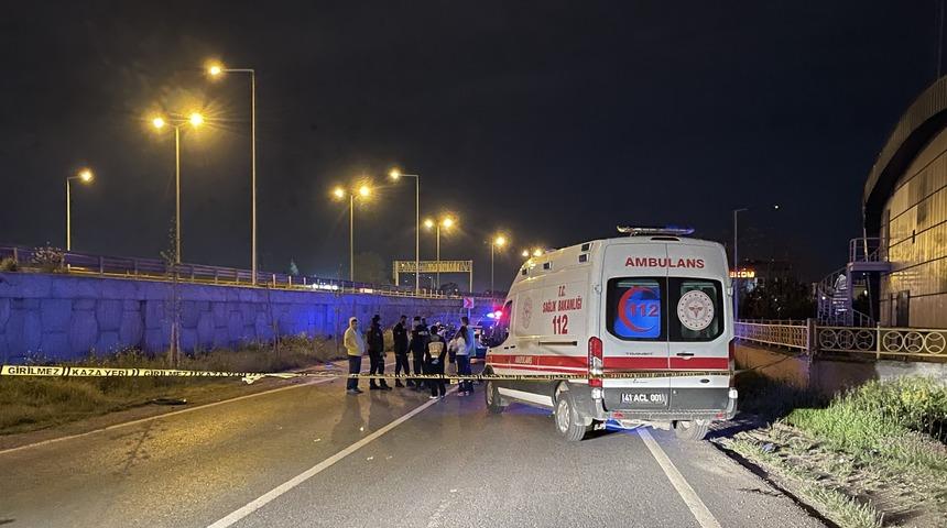 Kocaeli'de motosikletin çarptığı bisiklet sürücüsü hayatını kaybetti
