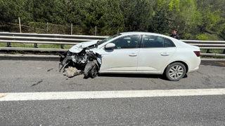 Anadolu Otoyolu zincirleme kaza! Bolu Dağı Tüneli İstanbul istikameti ulaşıma açıldı