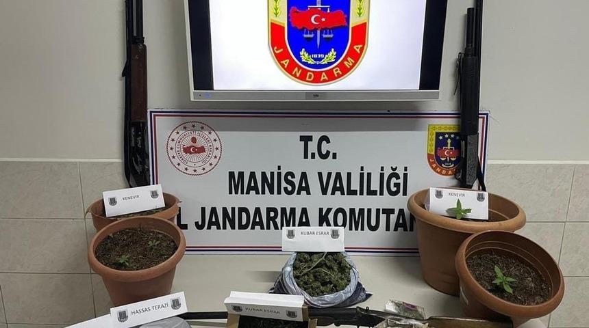 Manisa’da uyuşturucu operasyonu: 2 gözaltı