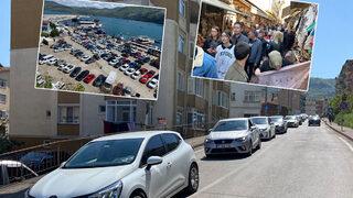 O ilçenin nüfusu 10 katı arttı! Kilometrelerce araç kuyruğu... Akın ettiler