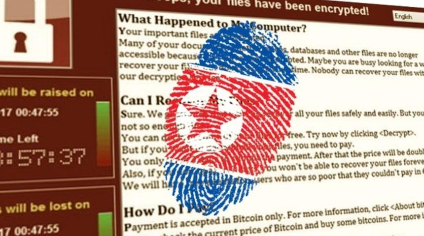 WannaCry&rsquo;ın arkasında Kuzey Kore var
