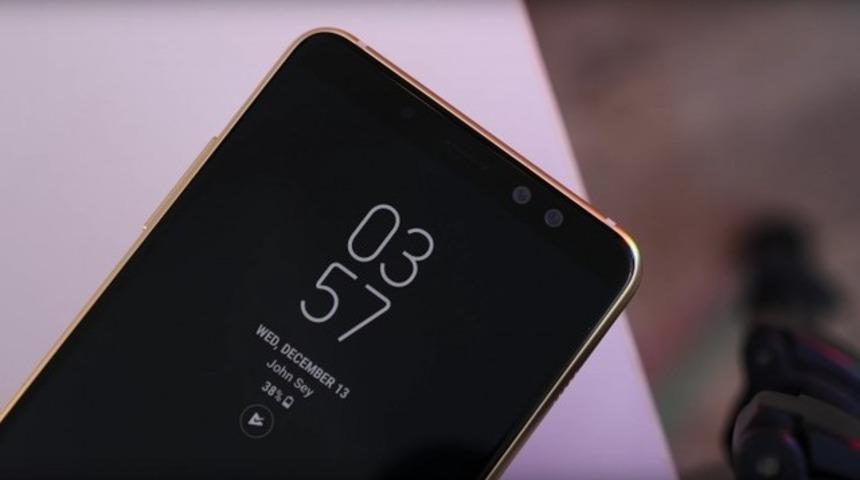 Galaxy A8 2018, Premium &ouml;zelliklerden mahrum olacak