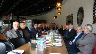 Yargıtay Başsavcısı Şahin, Çorum'da lise arkadaşlarıyla buluştu