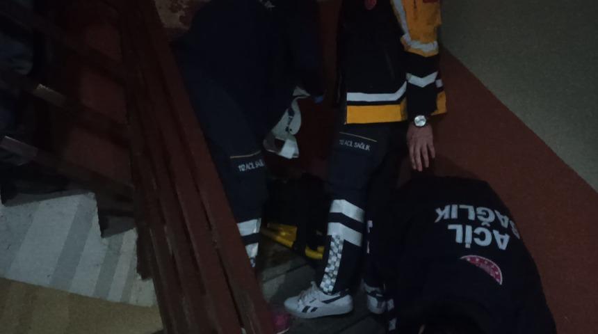 Gezdiği çatı çöktü, metrelerce yüksekten düşen 10 yaşındaki çocuk ağır yaralandı