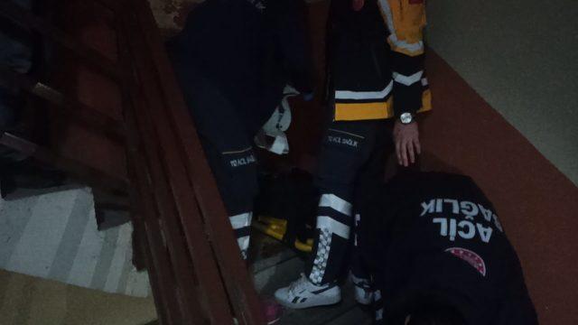 Gezdiği çatı çöktü, metrelerce yüksekten düşen 10 yaşındaki çocuk ağır yaralandı