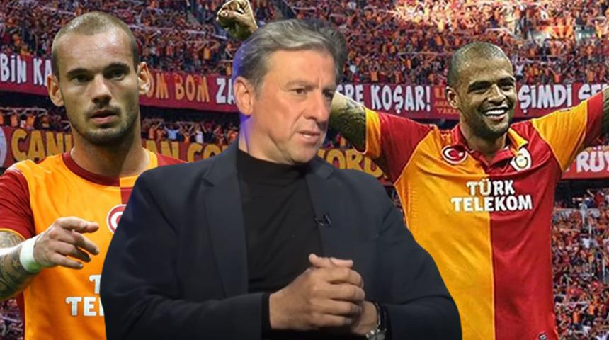 Galatasaray'ın eski hocası Hamza Hamzaoğlu'ndan olay itiraf! "Felipe Melo ile Wesley Sneijder anlaşamazdı!"