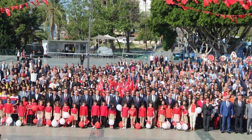 Antalya’da 23 Nisan Ulusal Egemenlik ve Çocuk Bayramı etkinlikleri
