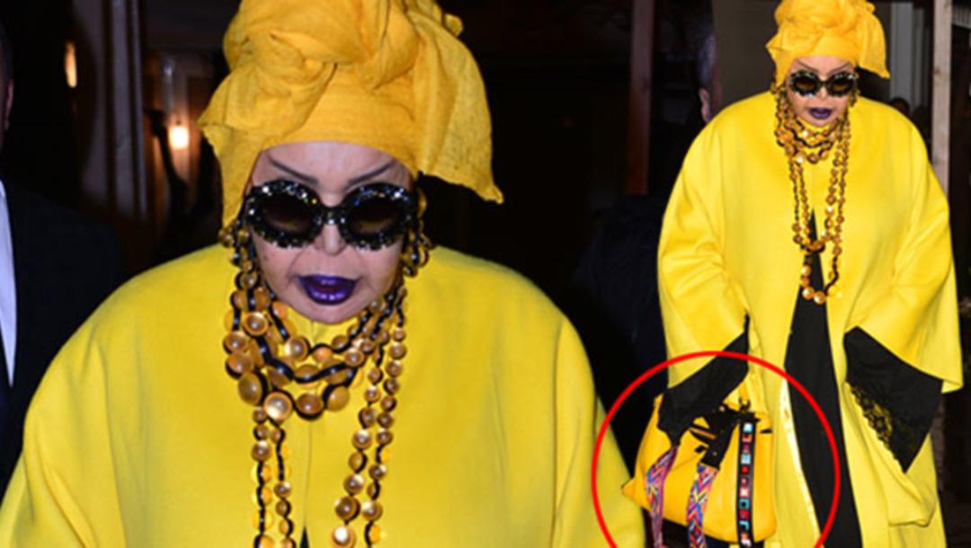 Ersoy stili! Sadece &ccedil;antası 55 bin TL