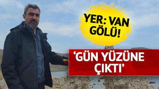 'Benim boyum 180 cm bunlar 160 cm var' Van Gölü'nde ortaya çıktı! Dünyanın en büyüğü...