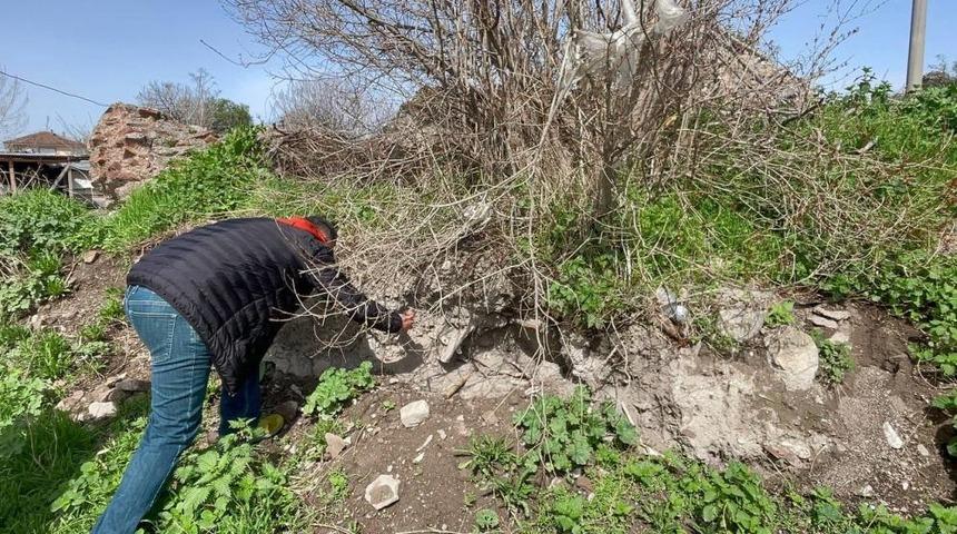 Tarihi kentte heyecanlandıran keşif! Vatandaşlar buldu, gören telefona sarıldı