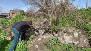 Tarihi kentte heyecanlandıran keşif! Vatandaşlar buldu, gören telefona sarıldı