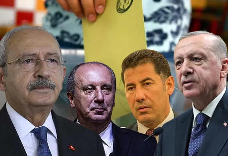 Seçime 20 gün kala son anketin sonuçları paylaşıldı!  Kılıçdaroğlu, Erdoğan, İnce ve Oğan...