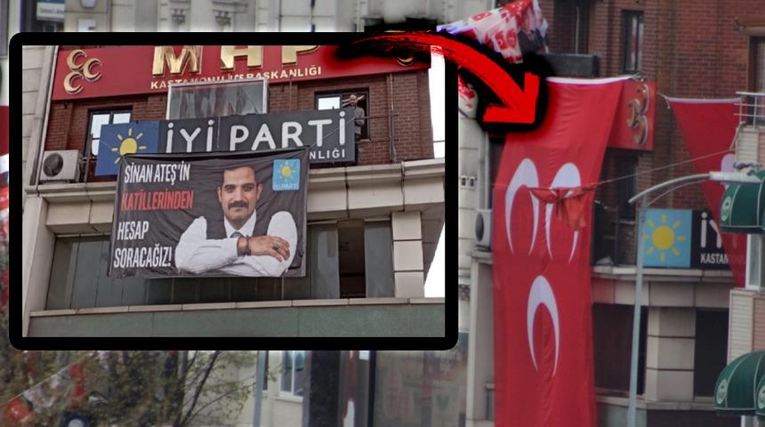 Bahçeli'nin mitingi öncesi 'pankart' düellosu! İYİ Partililer ve MHP'lilerden hamleler peş peşe geldi: Sinan Ateş yazısı...