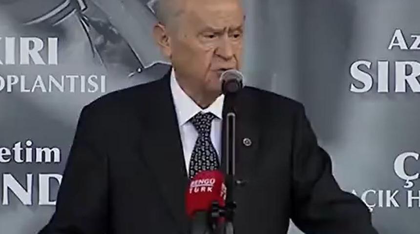 MHP Lideri Bahçeli'den sert sözler! "Cumhur'a baş olmak Kılıçdaroğlu'nun harcı değildir"