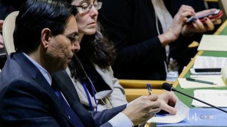 Kud&uuml;s oylamasında lehte oy kullanan &uuml;lkeleri not etti! İsrail temsilcisinden flaş iddia