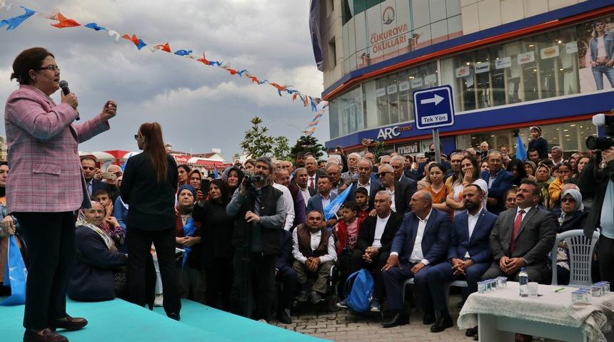Aile ve Sosyal Hizmetler Bakanı Yanık, Osmaniye'de seçim koordinasyon merkezi açtı: