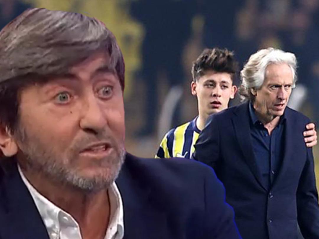 Son dakika: Rıdvan Dilmen'den canlı yayında Jorge Jesus'a salvolar! 'Bu ne b&ouml;yle!', 'Arda G&uuml;ler sana ders verir!'