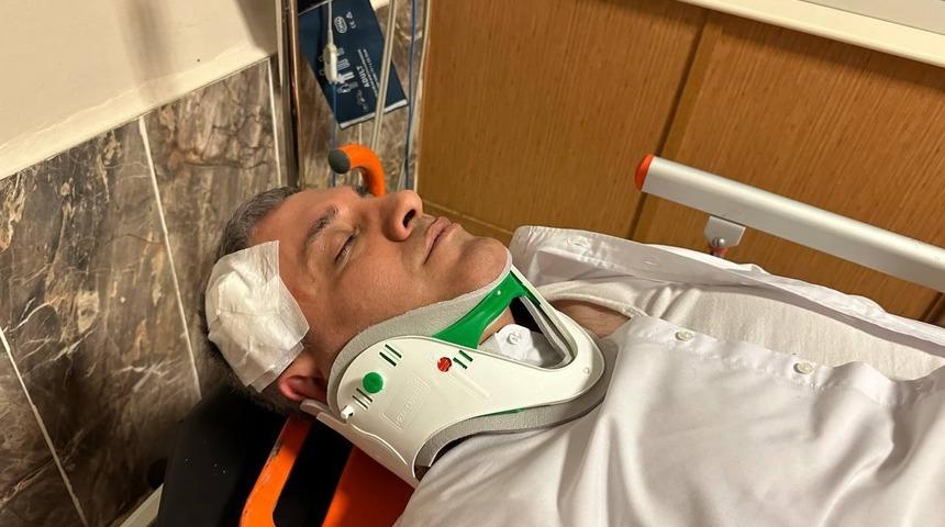 Osmanlı Ocakları Genel Başkanı Canpolat trafik kazası ge&ccedil;irdi