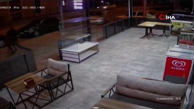 Dehşete düşüren kaza! Dükkanın manav reyonuna böyle daldı