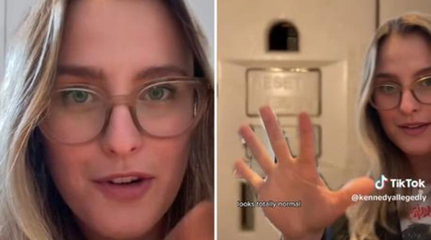 Kiraladığı evde prizin içinde gizli kamera buldu! O anları sosyal medyadan ifşa etmeyi ihmal etmedi