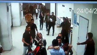 Hastanede hemşirelere tekmeli, yumruklu saldırı! O anlar kamerada