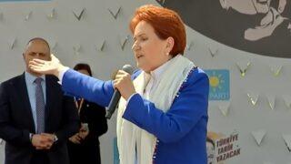 Siyasi liderler sahaya indi mitingler tüm hızıyla devam ediyor! Akşener, Balıkesir'de duyurdu! 'Asgari ücret seviyesine çıkaracağız'