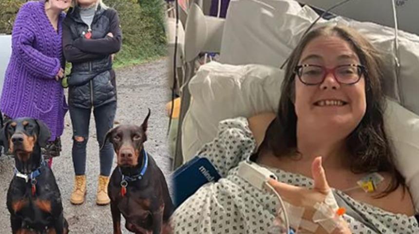 Doktorlar “22 milyonda bir ihtimal” demişlerdi! Köpeği sayesinde hayatta kaldı... Yıllardır aradığı donörü köpeği buldu