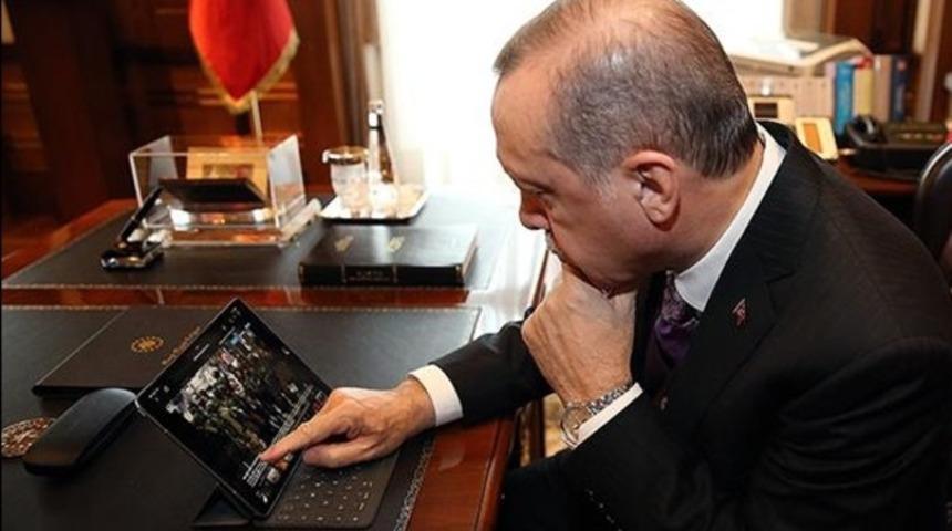 Erdoğan'ın masasındaki ayrıntı dikkatli gözlerden kaçmadı