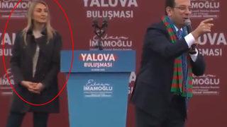 Yalova'da ilginç anlar! İmamoğlu eşine dönerek böyle seslendi: Dilek’çiğim bak ne yazıyor orada…