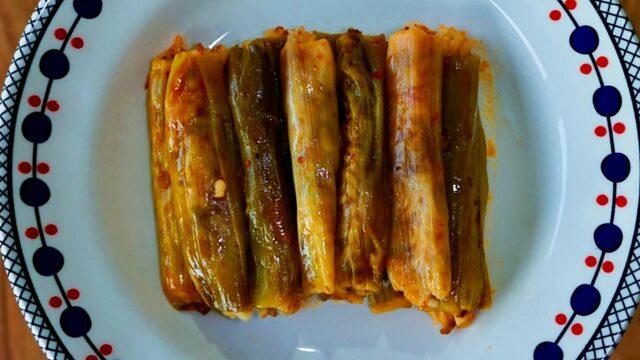 Gelinim Mutfakta pırasa sarma tarifi! Tadına doyum olmayan pırasa sarma nasıl yapılır?