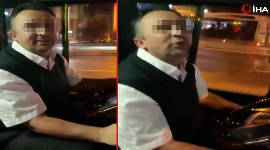 İstanbul’daki İETT otobüsünde tepki çeken anlar! Şoförün yolcuya söyledikleri ‘pes’ dedirtti…