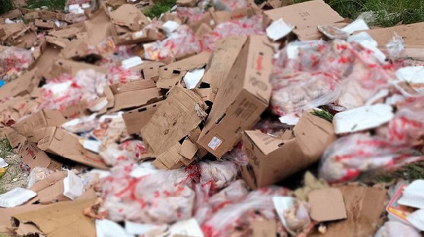 Görenler şoke oldu! Paket paket, koli koli ormana dökmüşler