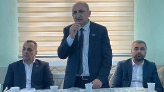 Azerbaycan'dan Van'a gelen heyet Edremit'te vatandaşlarla buluştu