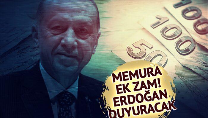 Memur ve emekliye ek zam yolda! 1 Mayıs’ta Erdoğan duyuracak