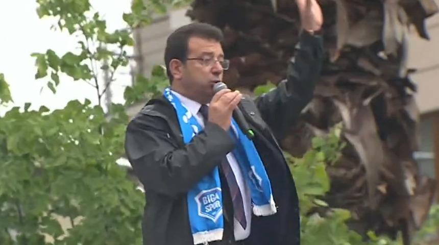 'Sesim kısık ama düzelir bugün' Ekrem İmamoğlu böyle konuştu 'Benim sesimi kimse kısamaz'