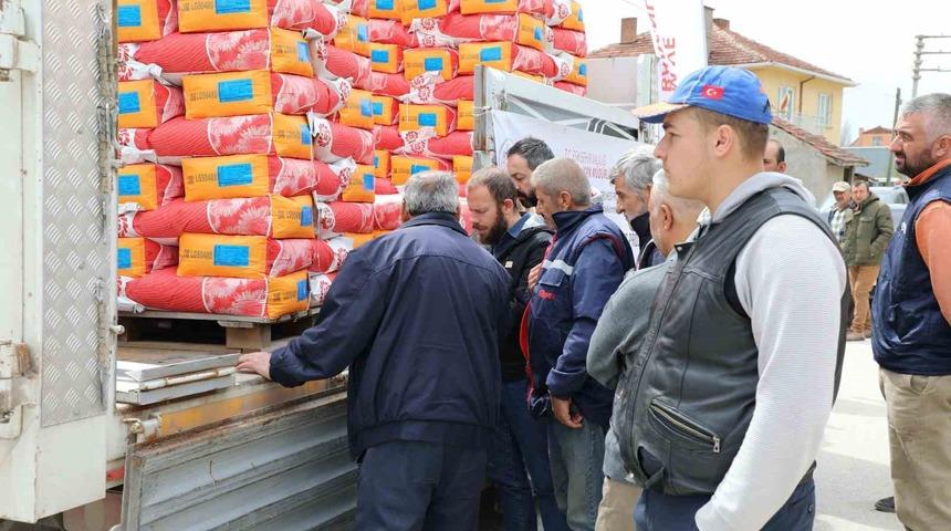 İnönü çiftçisine yüzde 70’i hibe ayçiçeği tohumu desteği