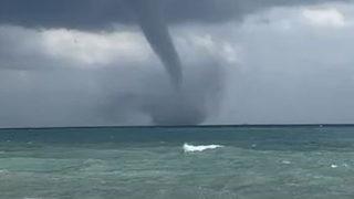 Antalya'da korkutan görüntü! Farklı noktalardan görüldü... Bir anda ortaya çıktı