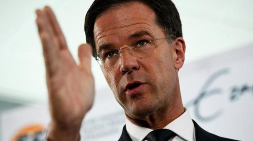 Hollanda Başbakanı Rutte'den T&uuml;rkiye &ccedil;ıkışı