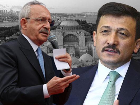 AK Partili Hamza Dağ'dan Kemal Kılıçdaroğlu'na 'Ayasofya' tepkisi!