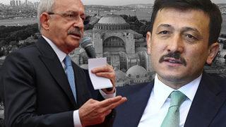 AK Partili Hamza Dağ'dan Kemal Kılıçdaroğlu'na 'Ayasofya' tepkisi! 'İçinde bulunduğunuz acizane durumun göstergesi'