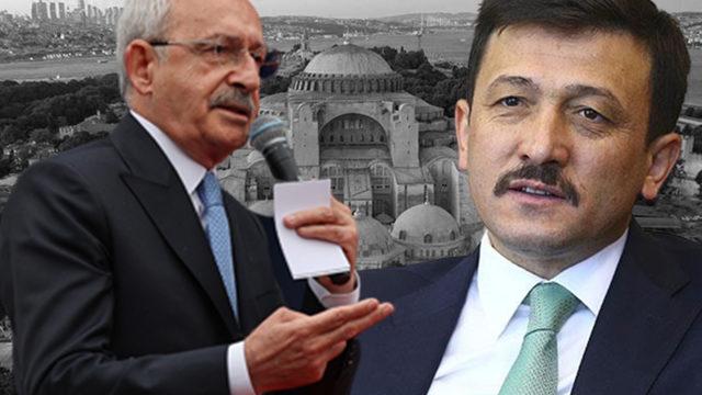 AK Partili Hamza Dağ'dan Kemal Kılıçdaroğlu'na 'Ayasofya' tepkisi! 'İçinde bulunduğunuz acizane durumun göstergesi'