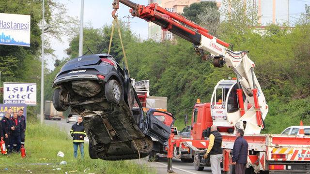 Giresun'da cenaze yolunda kaza! 2 ölü, 3 yaralı