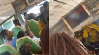 Halk otobüsünün ekranında bir anda yetişkin film görüntüleri oynamaya başladı! Yolcular ne yapacağını şaşırdı