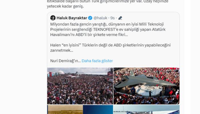 Kılıçdaroğlu'ndan Haluk Bayraktar'a yanıt
