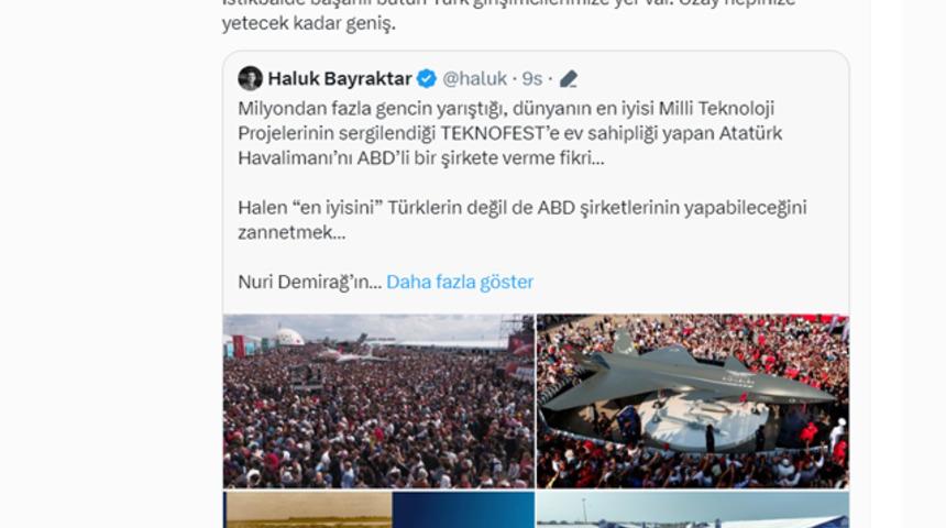 Kılıçdaroğlu'ndan Haluk Bayraktar'a yanıt: 'Siz ailece bizim için çok değerlisiniz'